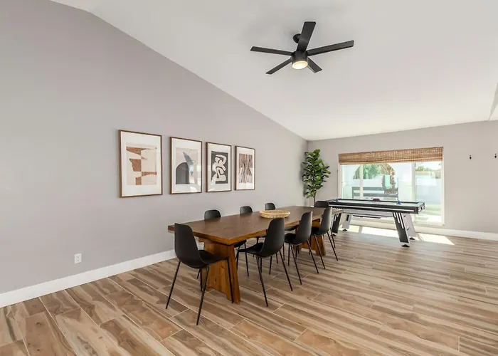 The Agave Family Oasis-modern 5br-pool-bar * Phoenix