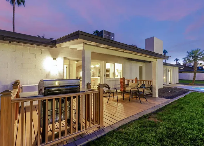 The Agave Family Oasis-modern 5br-pool-bar * Phoenix