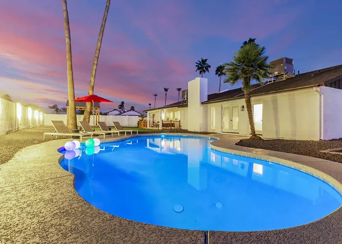 Ferienhaus The Agave Family Oasis-modern 5br-pool-bar