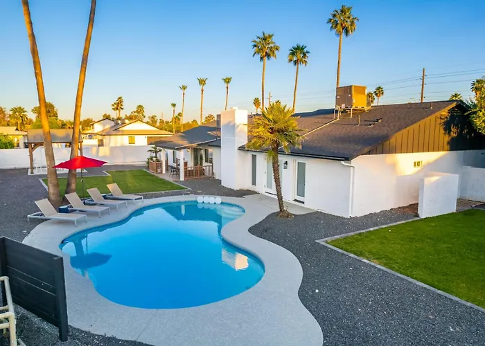 Ferienhaus The Agave Family Oasis-modern 5br-pool-bar