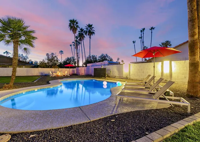 Ferienhaus The Agave Family Oasis-modern 5br-pool-bar Phoenix